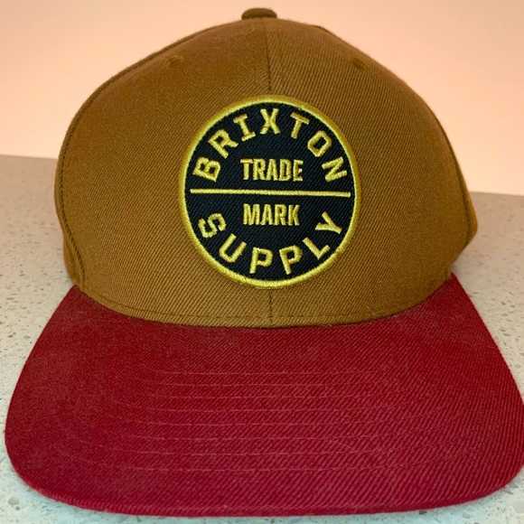 Brixton Trade Mark Trucker Cap Tanbrown 